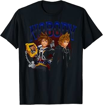 【新品未着用】キングダムハーツ ソラとリク Tシャツ黒 XL 新品】キングダムハーツ Tシャツ リク ソラ - メルカリ