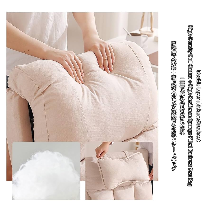 Amazon.co.jp: オットマン付きモダンなアクセントチェア、布張り Amazon.co.jp: オットマン付きモダンなアクセントチェア、布張り