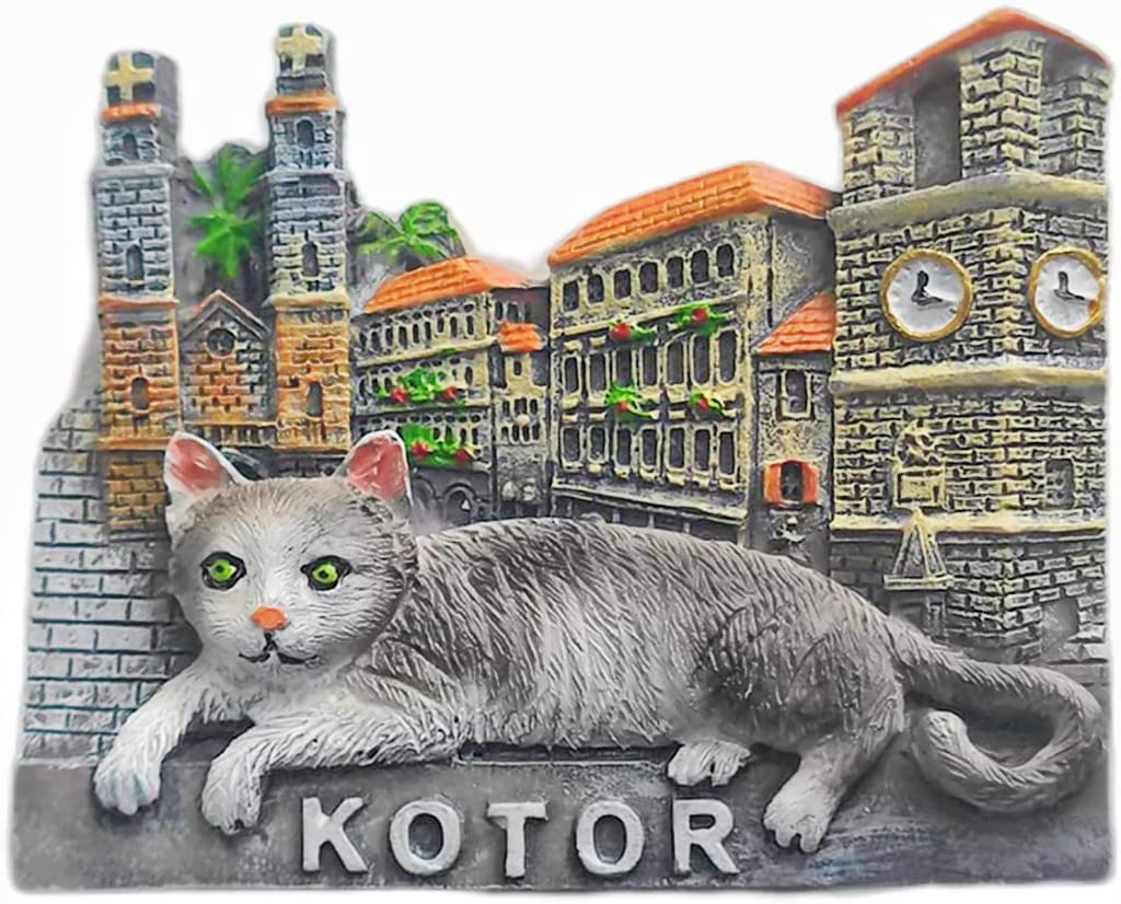 Altko Sz-2725 Kotor Montenegro Magnet Fridge Refrigerator Magnet Decoration Sticker Souvenir Resin Crafts Kitchen Whiteboard