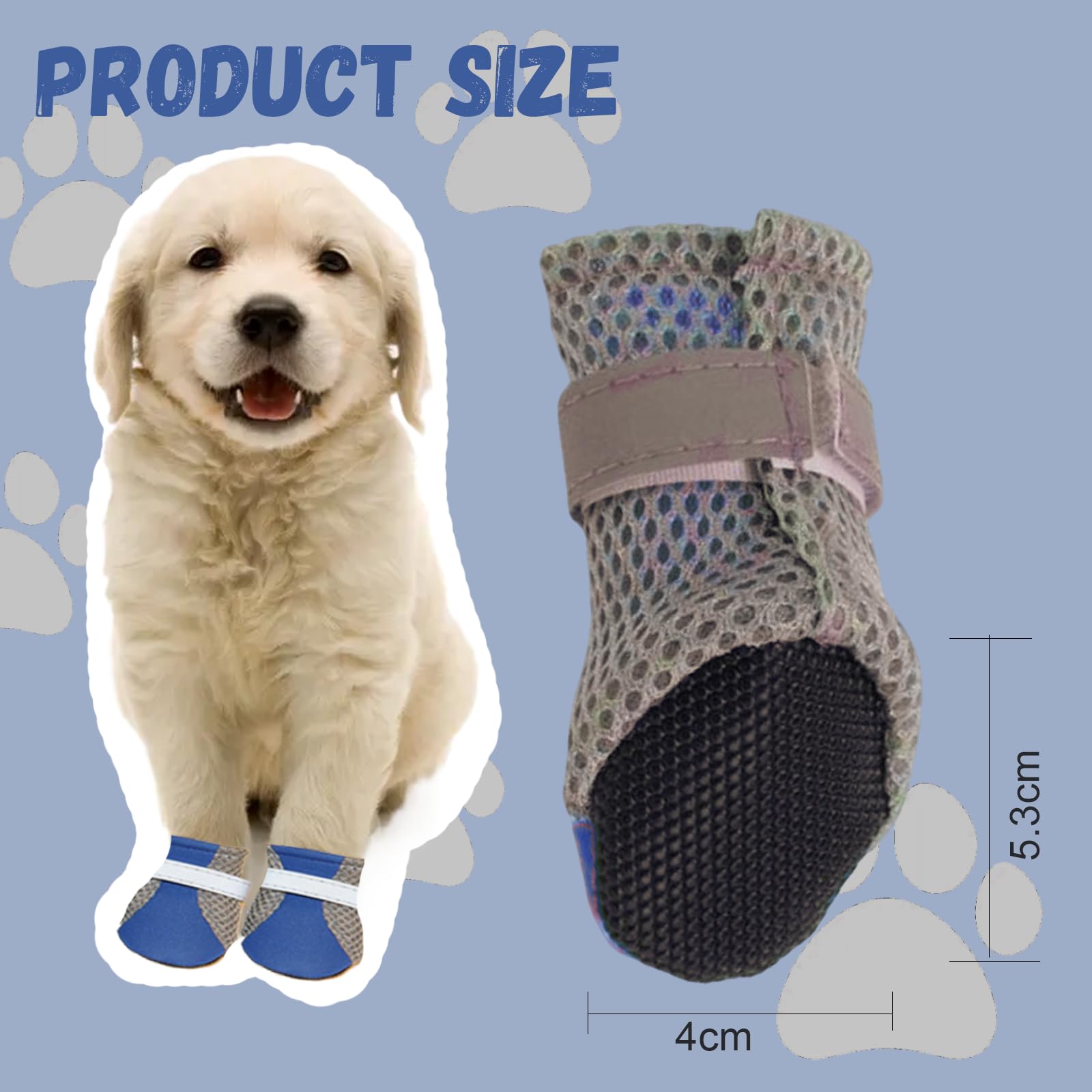 AIAIDIDIY Dog Boots Paw Protector - Image 2