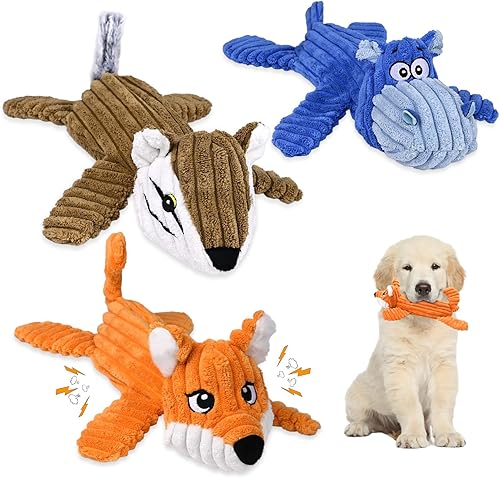 Juguetes chirriantes para perros, 3 paquetes disponible en Yaxa Peru