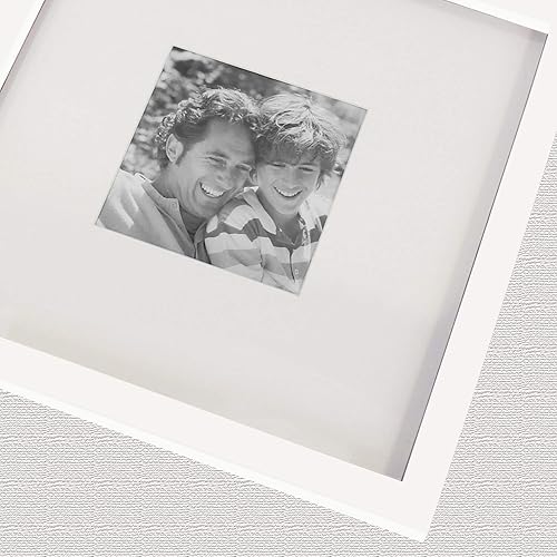 Miniatura 3 de Jerry & Maggie - Marco de fotos  Marco de placa universitaria - Combinación de decoración de pared - Marco de fotos de PVC blanco collage de galería