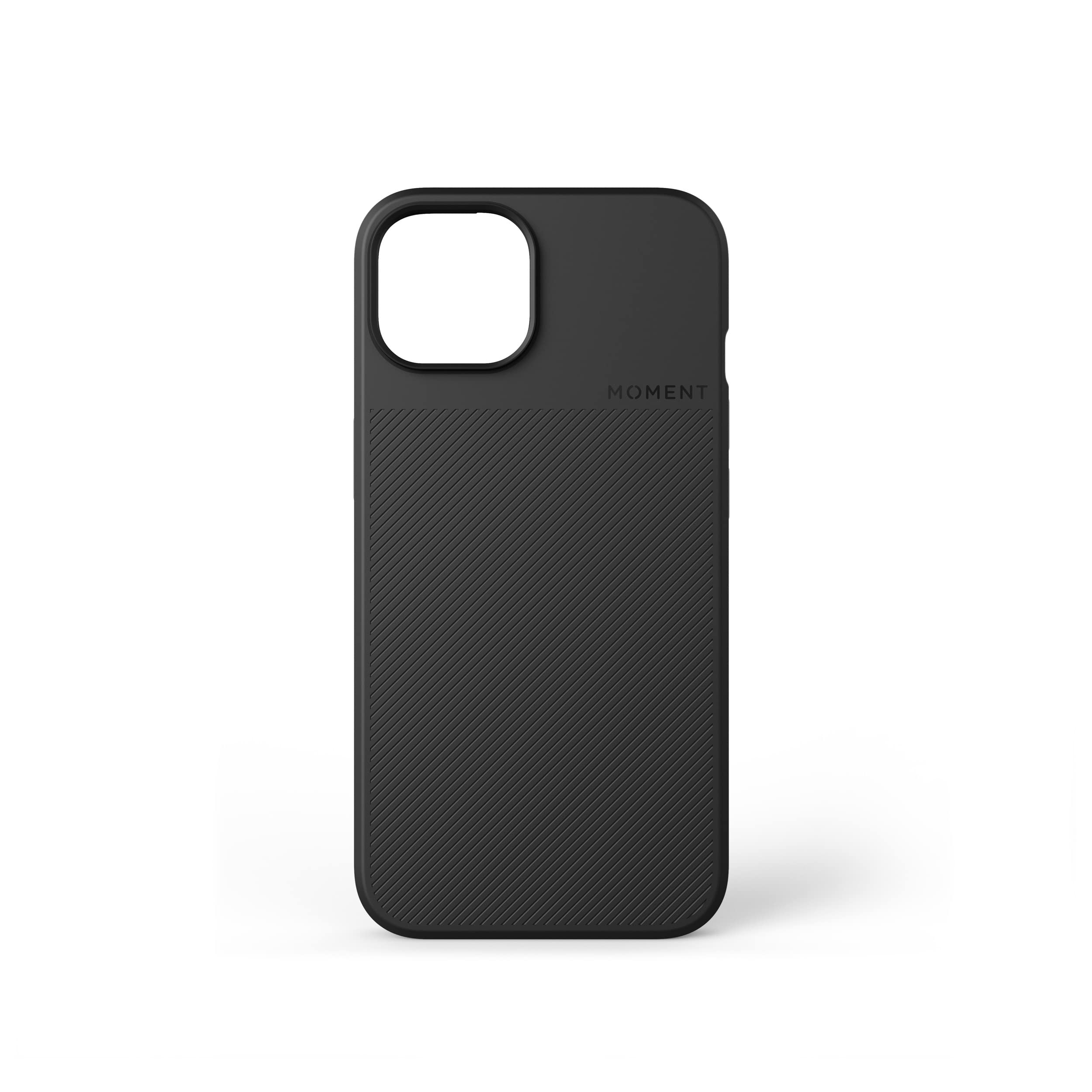 Amazon.co.jp: Momen iPhoneケース 14 - MagSafe対応 - Black
