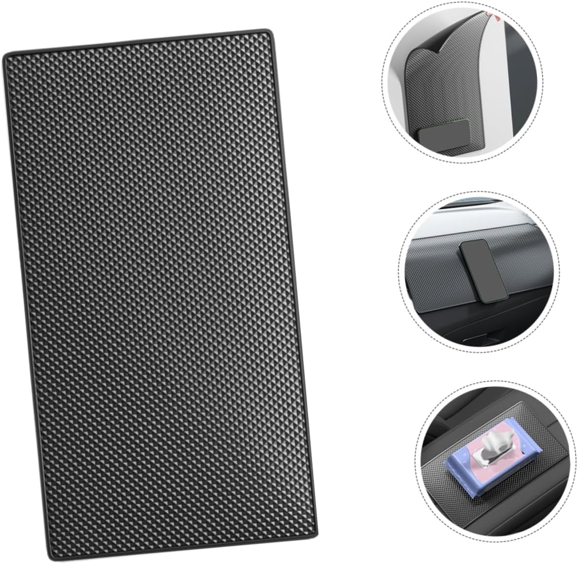 Cell Phone Mount Sticky Resistant Non-Slip Mat for Dashboard Pad Dashboard Accessories