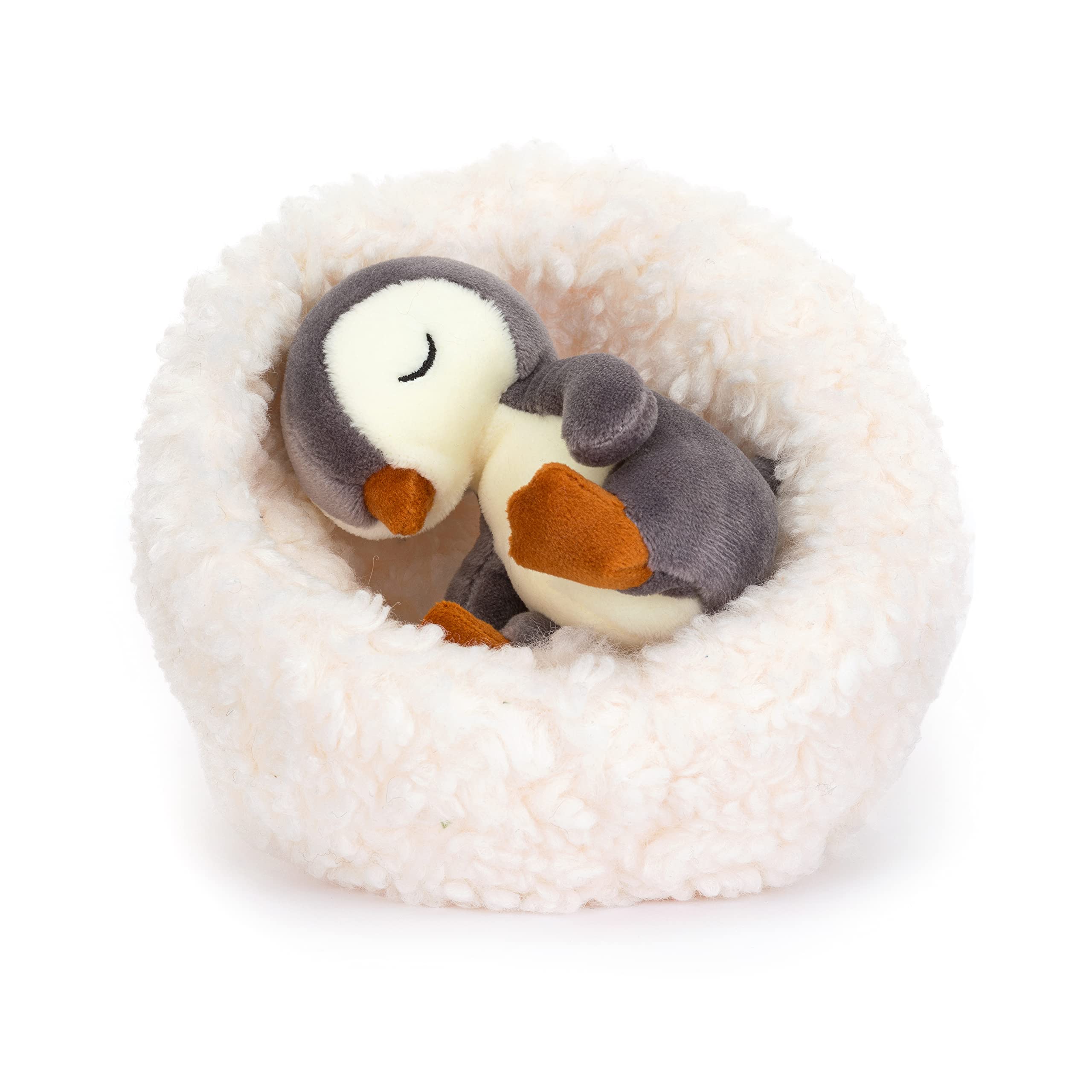 Amazon.co.jp: ジェリーキャット冬眠ペンギンぬいぐるみ 5インチ