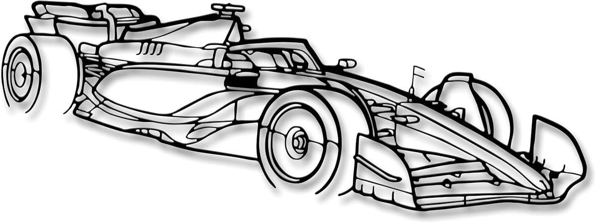 Apple ser på en uppföljare till F1-filmen med Brad Pitt 8 71BStP7NOQL. AC SY450 Xedatric F1 Race Metal Wall Art - Formula 1 Speed-Themed Silhouette Sculpture for Garage, Man Cave, Living Room - Unique Gift for Racing Fans