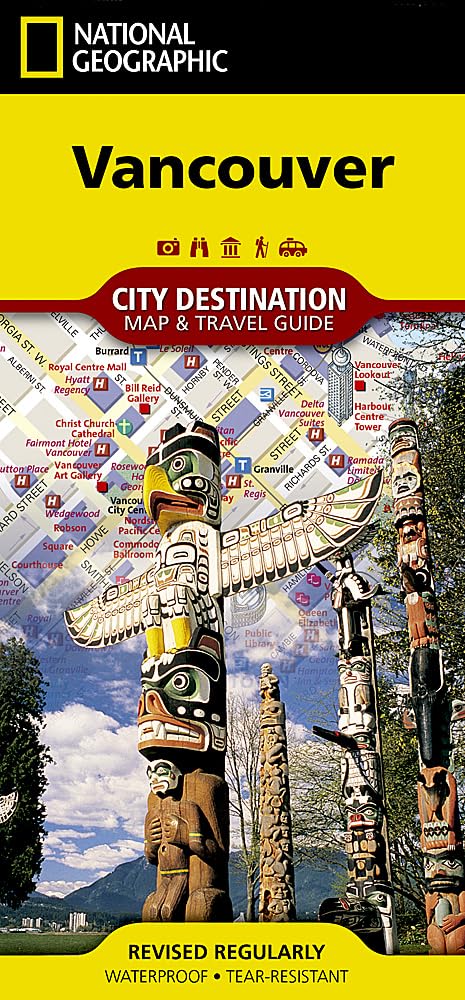 Vancouver Map (National Geographic Destination City Map)