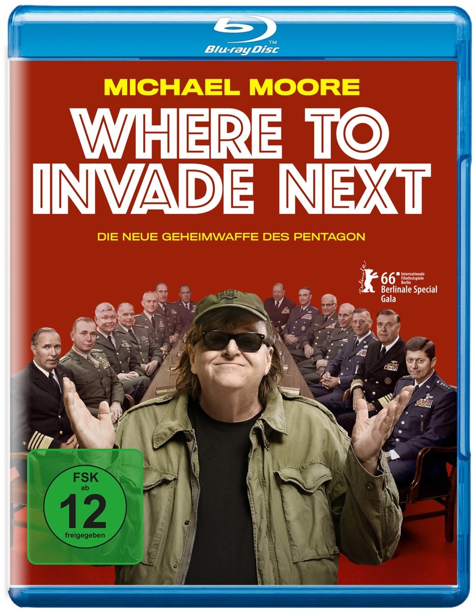WHERE TO INVADE NEXT -BD- - MO [Blu-ray] [2015]