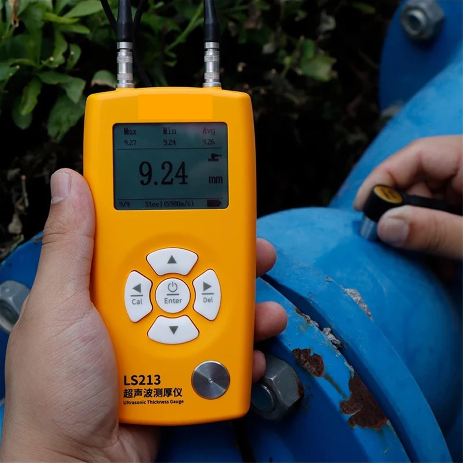 Mierniki chropowatości powierzchni, LS211 LS212 LS213 UT ultradźwiękowy miernik grubości Tester NDT UTG UTM narzędzie pomiarowe do ściany rury metalowa stal(LS213)