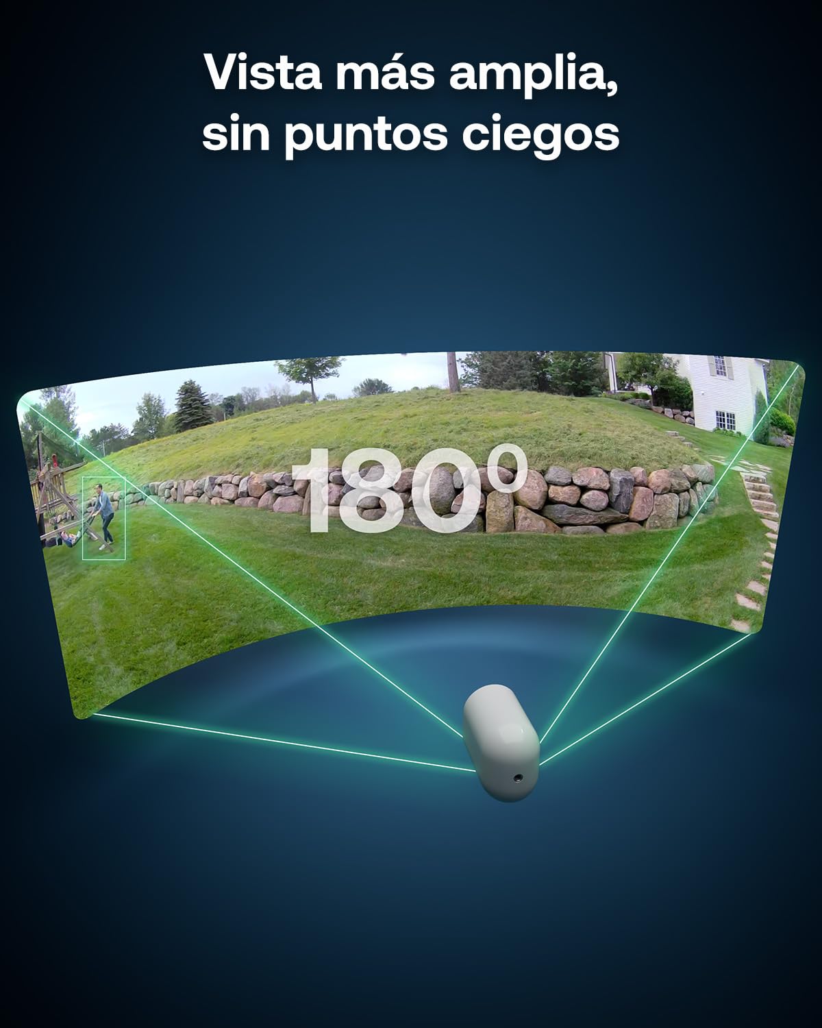 Arlo Ultra 3 Camara de Vigilancia WiFi Exterior 4K, Seguridad Interior, Sensor de Movimiento, Alarmas para Casa, Visión Nocturna Color, Prueba de Secure App Incluida, 1 Cámara, Blanca