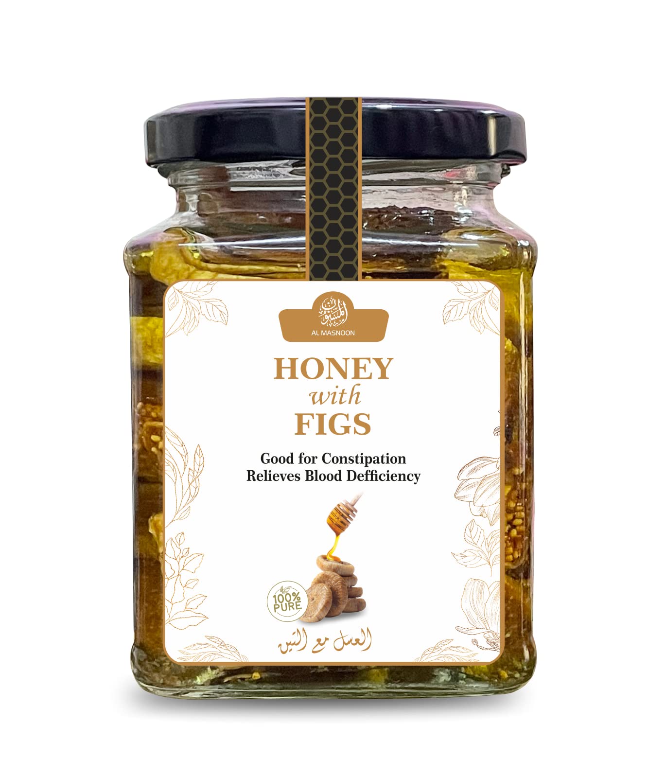 AL MASNOON Honey with Figs/Dried Figs Dipped in Honey/Anjeer with Honey / 100% Natural Raw & Unprocessed/no artificial colour & flavour added (B0B7485C75) Amazon Price History, Amazon Price Tracker