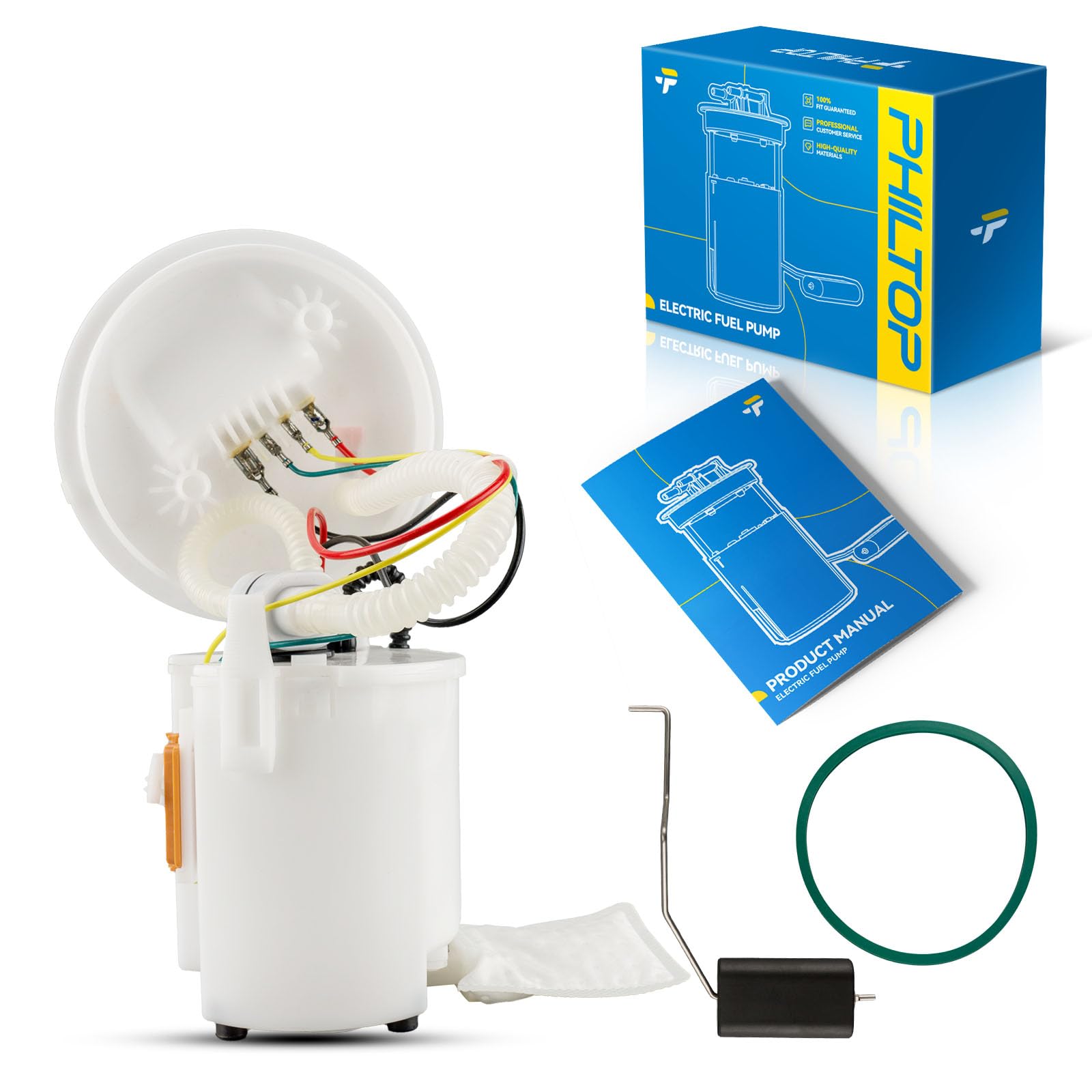 PHILTOP Electric Fuel Pump Assembly FG1342 Fit for Ford Focus