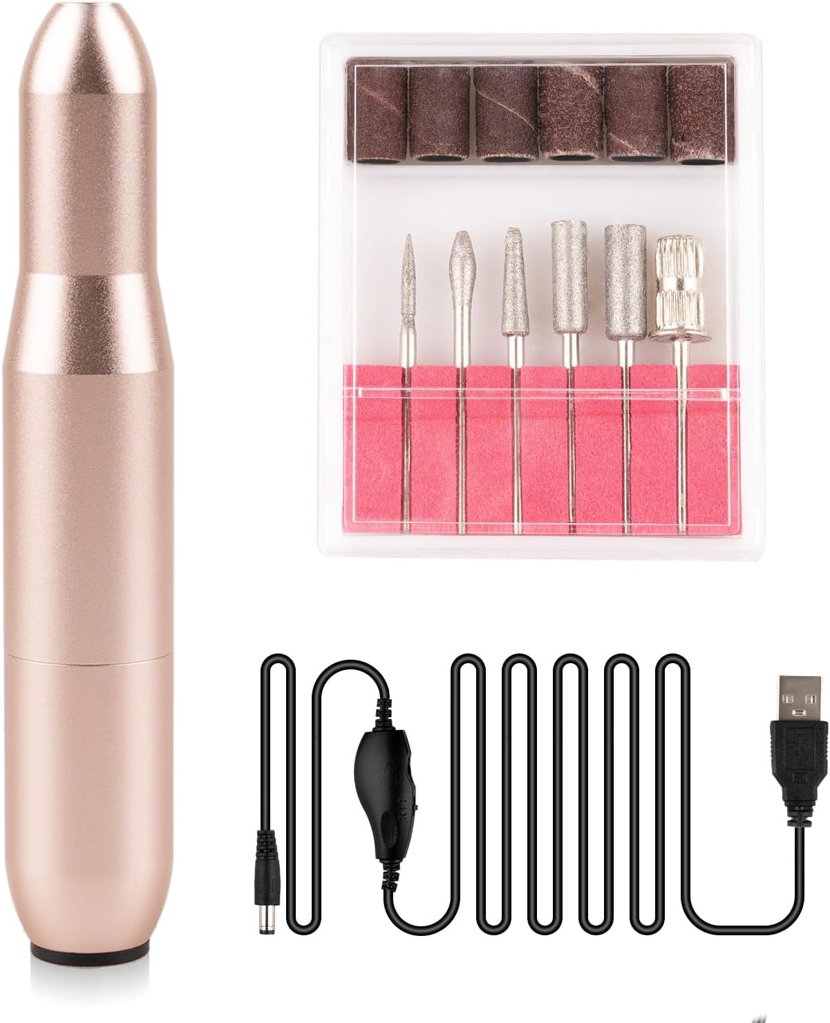 ity Electric Nail Drill Set, Profal USB-Powered for Acrylic