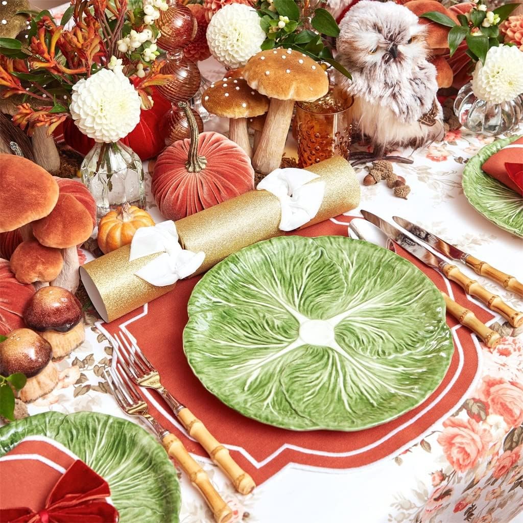 Placemats Napkins Set of 12 Linen Kitchen Tablecloth Accessories Festive Table Decorations
