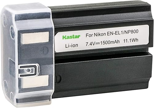 Kastar EN-EL1 Reemplazo de batería para cámara digital Coolpix 5700 Coolpix 5400 Coolpix 4300 Coolpix 4500 Coolpix 4800 Coolpix 8700 Coolpix E880