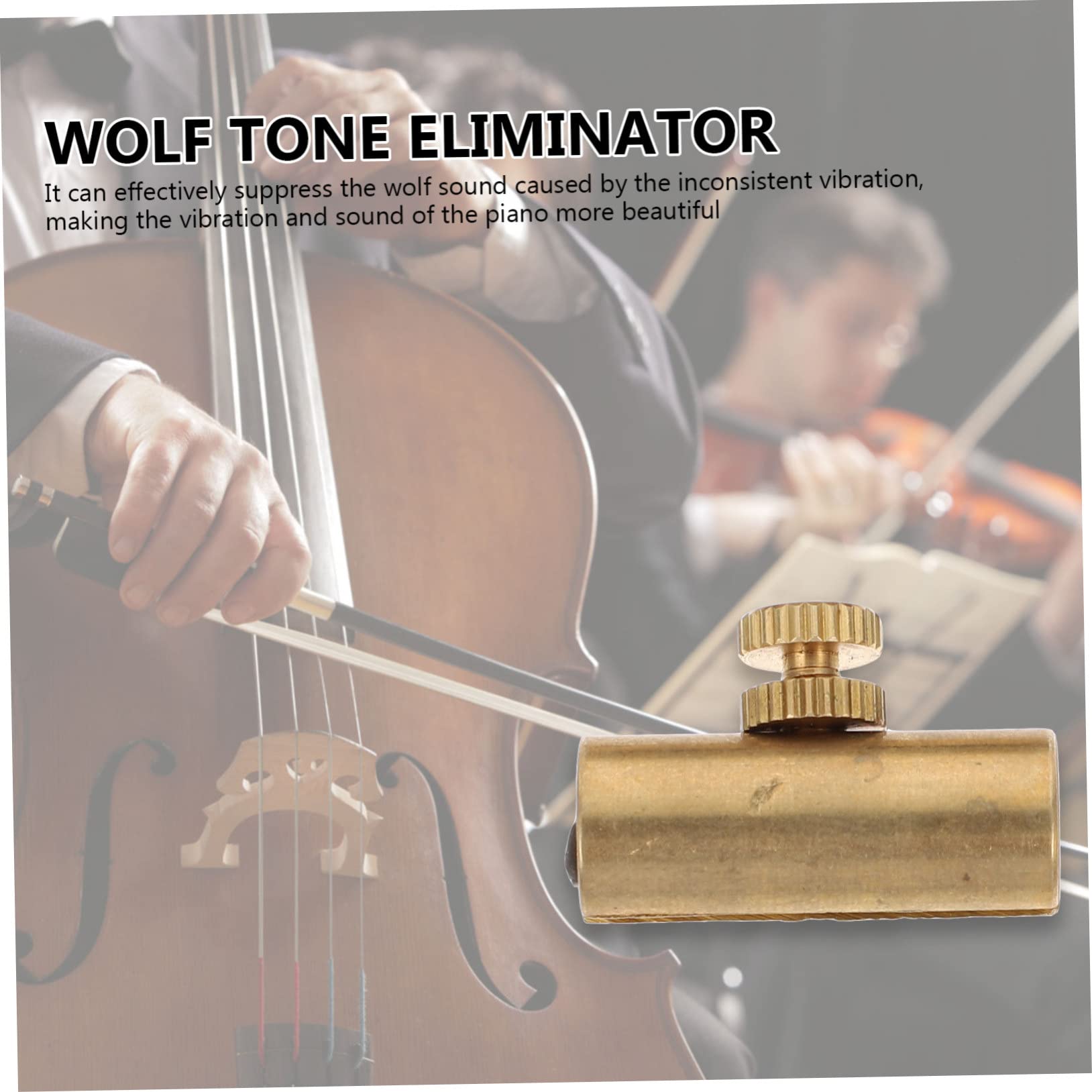 ibasenice 8pièces Sourdine Premium pour Éliminateur De Loup Réglable De Accessoire Acoustique Compact Et Portable pour Pratique Et Performance