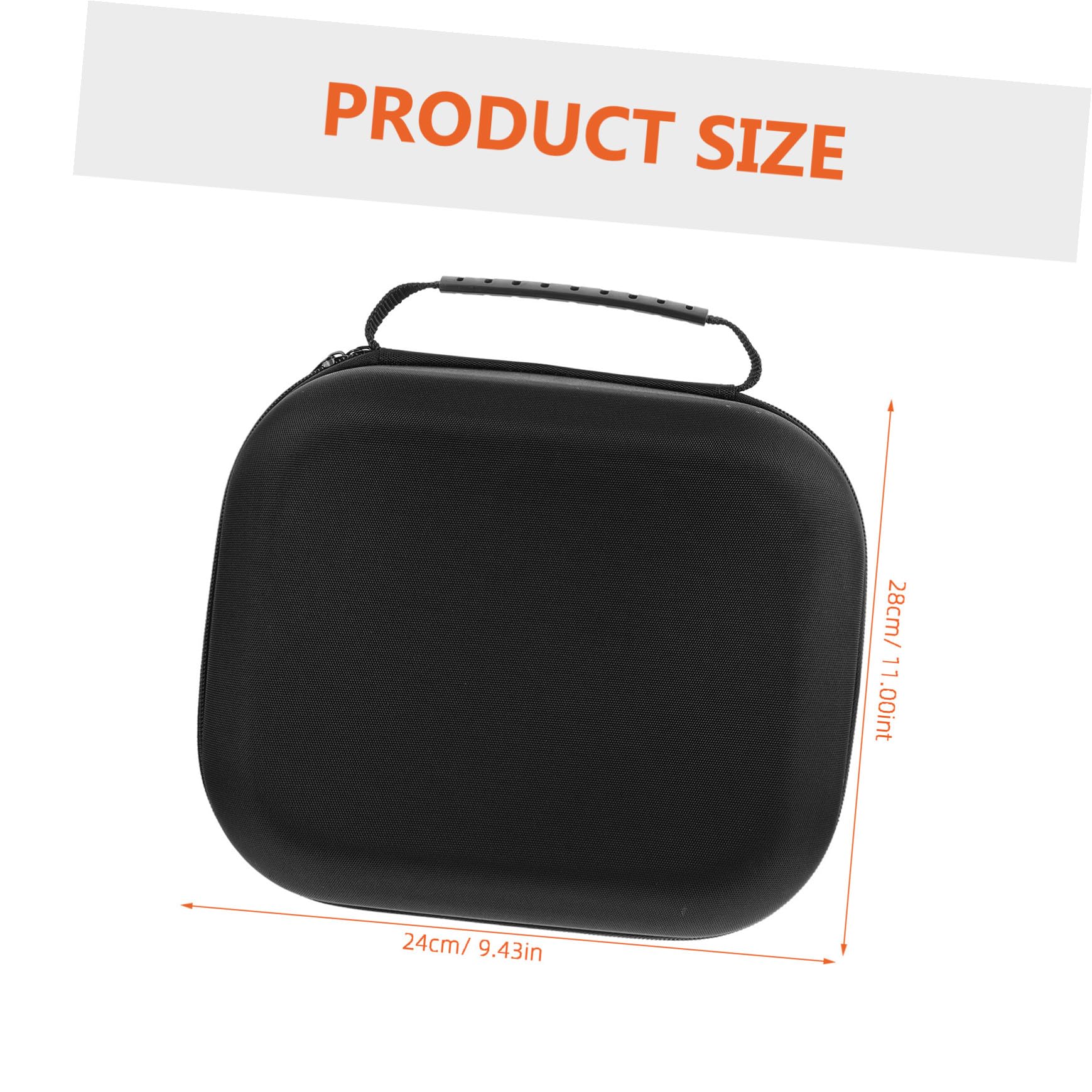 Borsa da Viaggio Vr in Eva Rigida Cerniera Resistente e Maniglia, Custodia Protettiva Portatile Antiurto per Visori Realtà Virtuale, Compatta e Leggera per Esterni e Trasporto