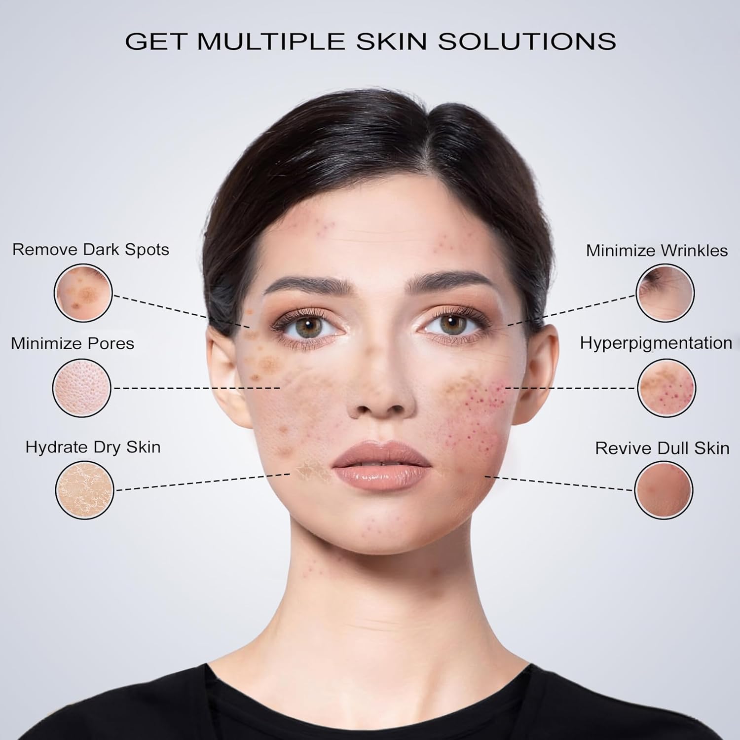 Hydrating Repair & Glow Face Serum with 10% Niacinamide + 5% Vitamin C (MAP), 1.5% HA & Glutathione – Brightening & Dark Spot Corrector – targets hyperpigmentation – Antioxidant-Rich – 30ml - Image 2