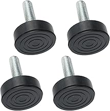 SPARES2GO Universal-Waschmaschinen-Fuß zum Einschrauben, 10 mm Gewinde, 4 Stück