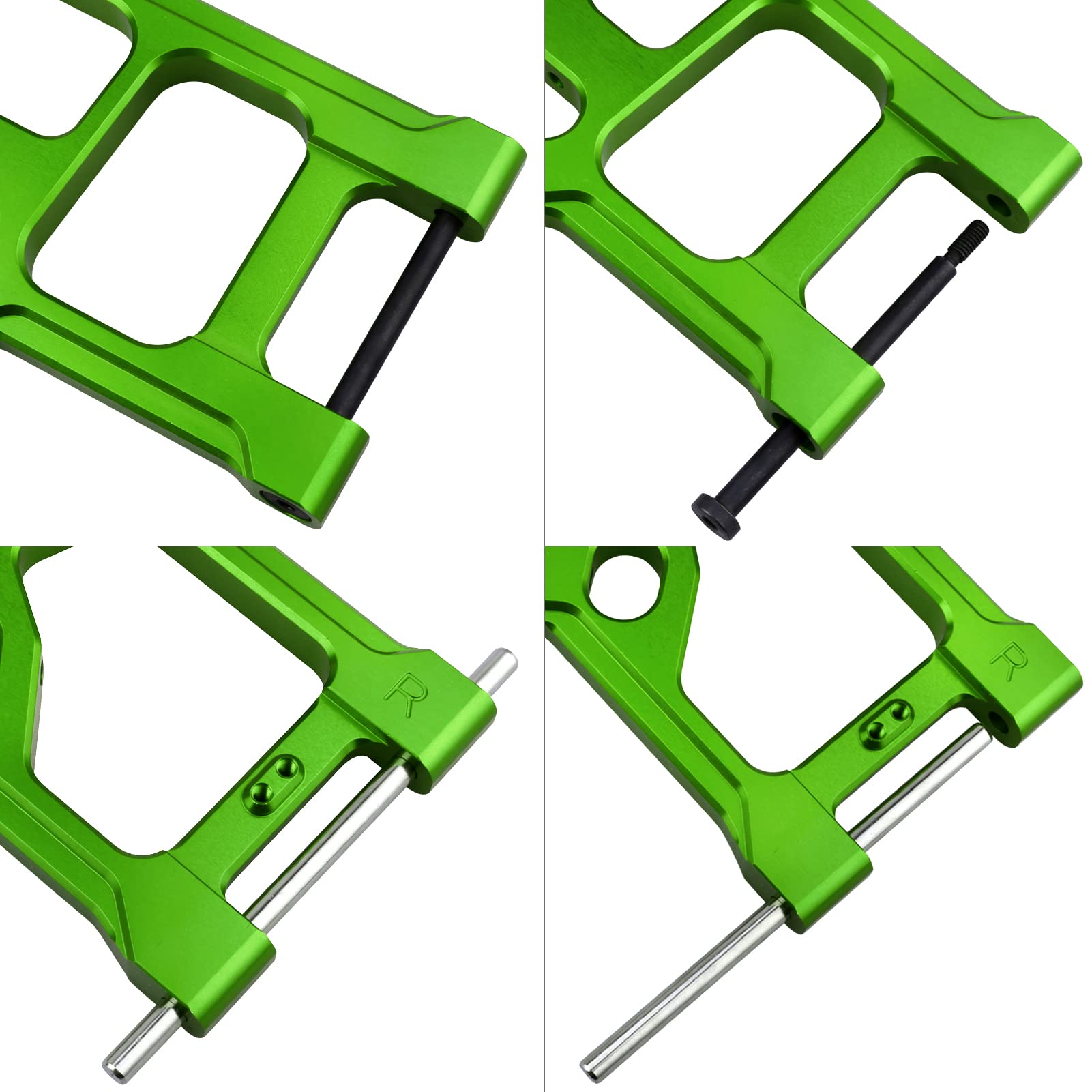 Support Bras Suspension Arrière MANGRY Pour Arrma Kraton Senton Typhon Talion 1/8 – Pièce RC Renforcée