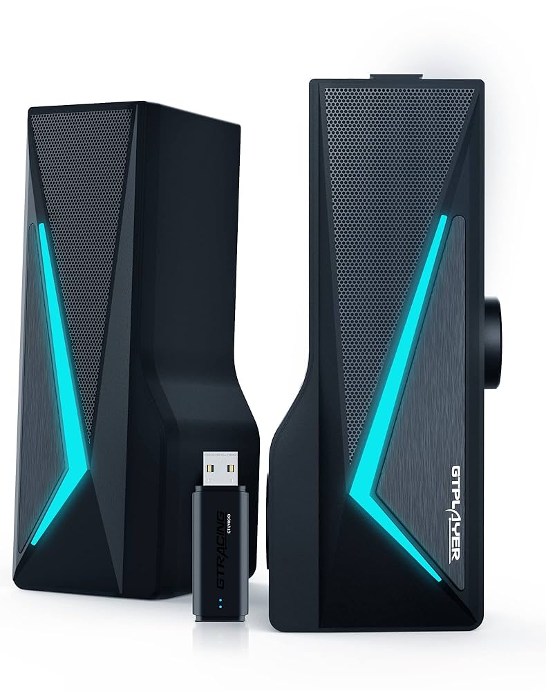 ワイヤレススピーカー RGBライティング Amazon.co.jp: GTPLAYER スピーカー PC bluetoothスピーカー