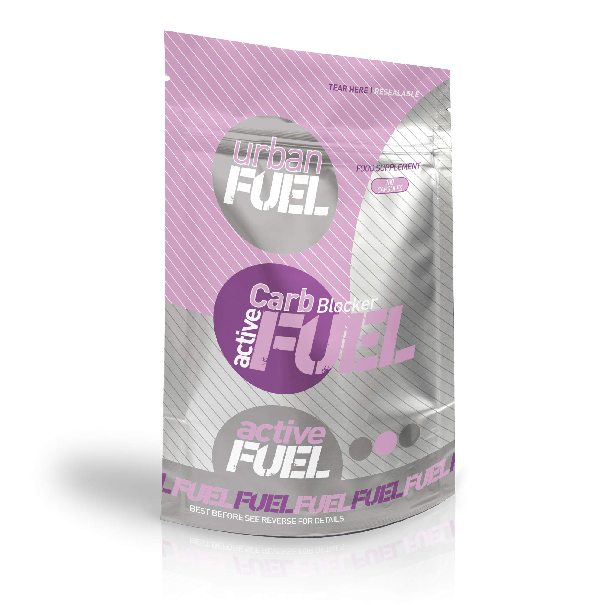 Urban Fuel Active Carb Blocker with Added Vitamin C, Chitosan & Chromium - 180 Capsules…