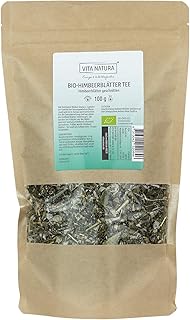 Vita Natura Himbeerbl&auml;tter Tee, Schwangerschaftstee, Bio, 1er Pack 1 x 100 g