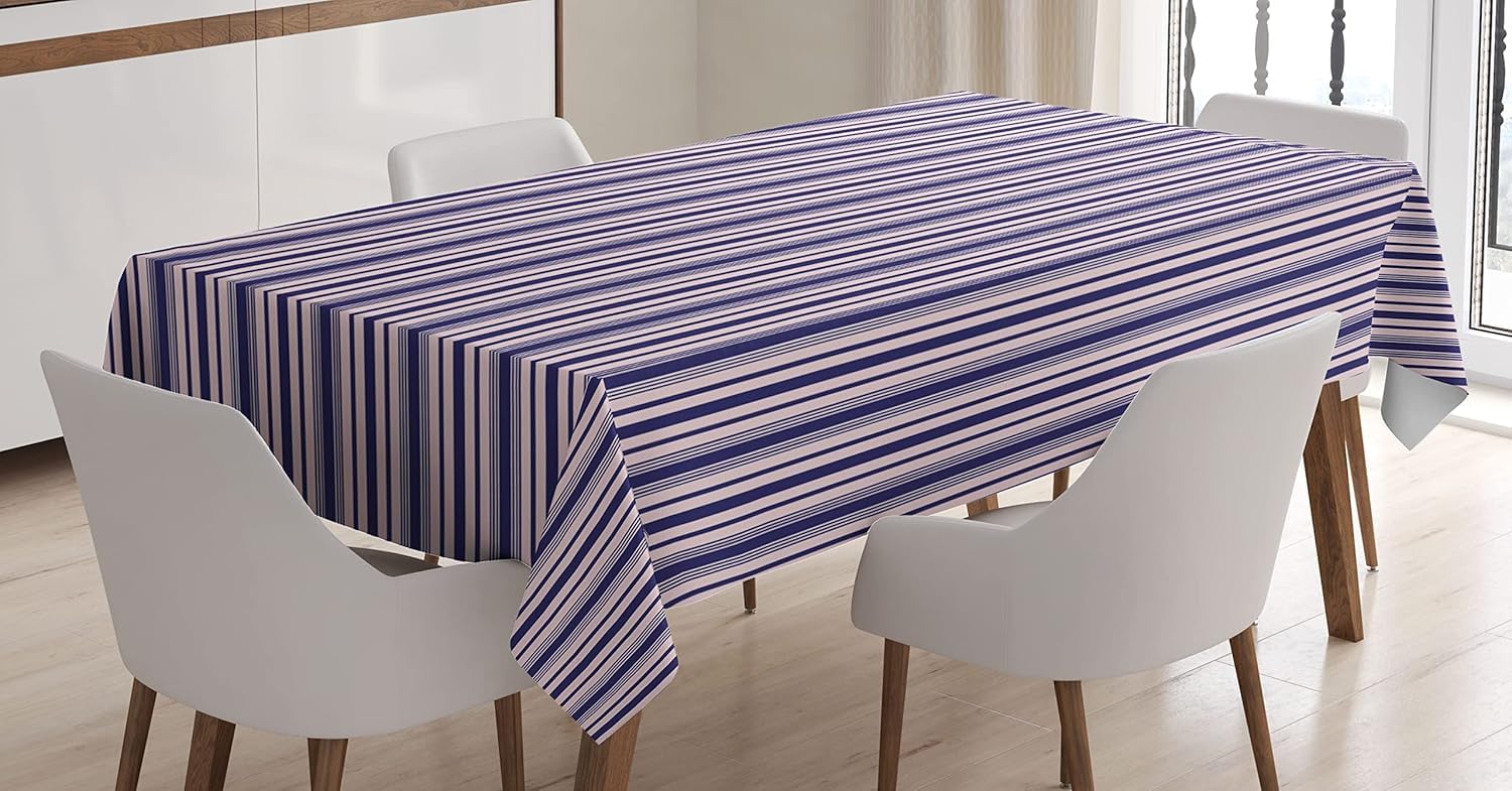 Mantel Mesa Rectangular Raya, Manteles Antimanchas Púrpura, 3D Impresión Mantel Impermeable Lavable para Cocina Salón Comedor, 140x300 cm Q/P4300
