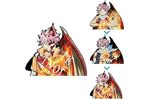 Colorful Anime Bumper Sticker Decal Waterproof Anime Car Stickers