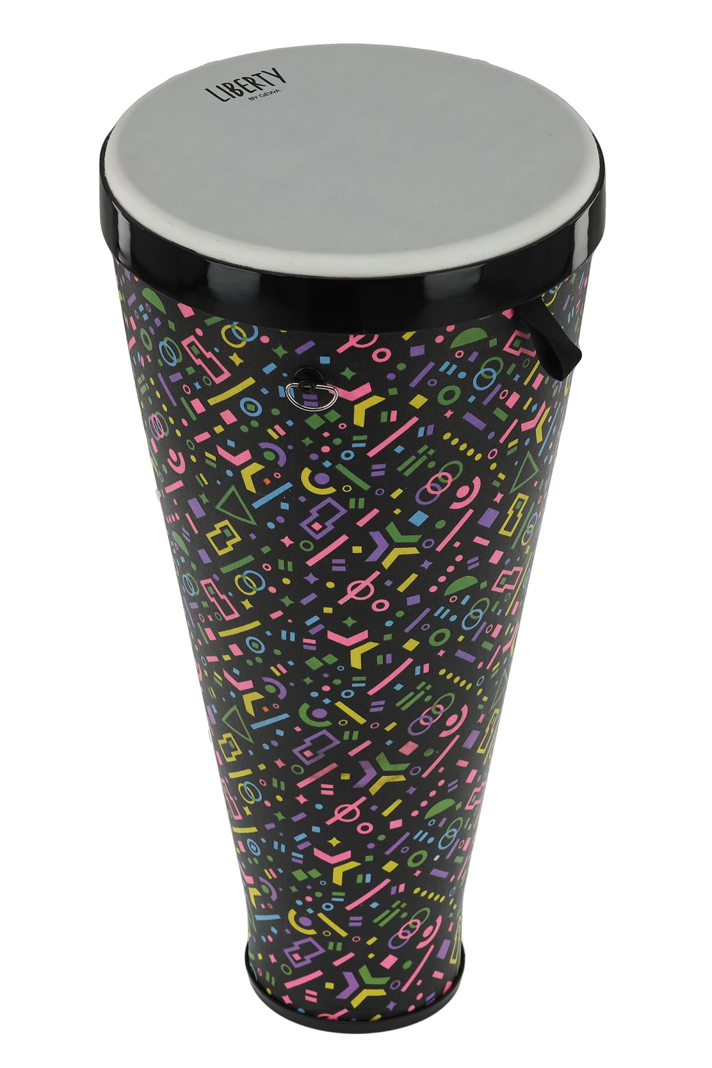 GEWA Liberty Timbau Stackable Drums - Diametro: 12" (30,5 cm) - Altezza 23,5" (60 cm) - Motivo: Crazy Neon