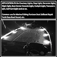 Vista 19 de Tira de luces LED marinas, tira de luces de cortesía, iluminación led marina, luces de cortesía para barco, tira de luces de 12 voltios, luces