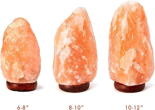 Miniatura 7 de | Lámpara de sal del Himalaya | 6-8 pulgadas (4-7 libras) | 4 bombillas de repuesto