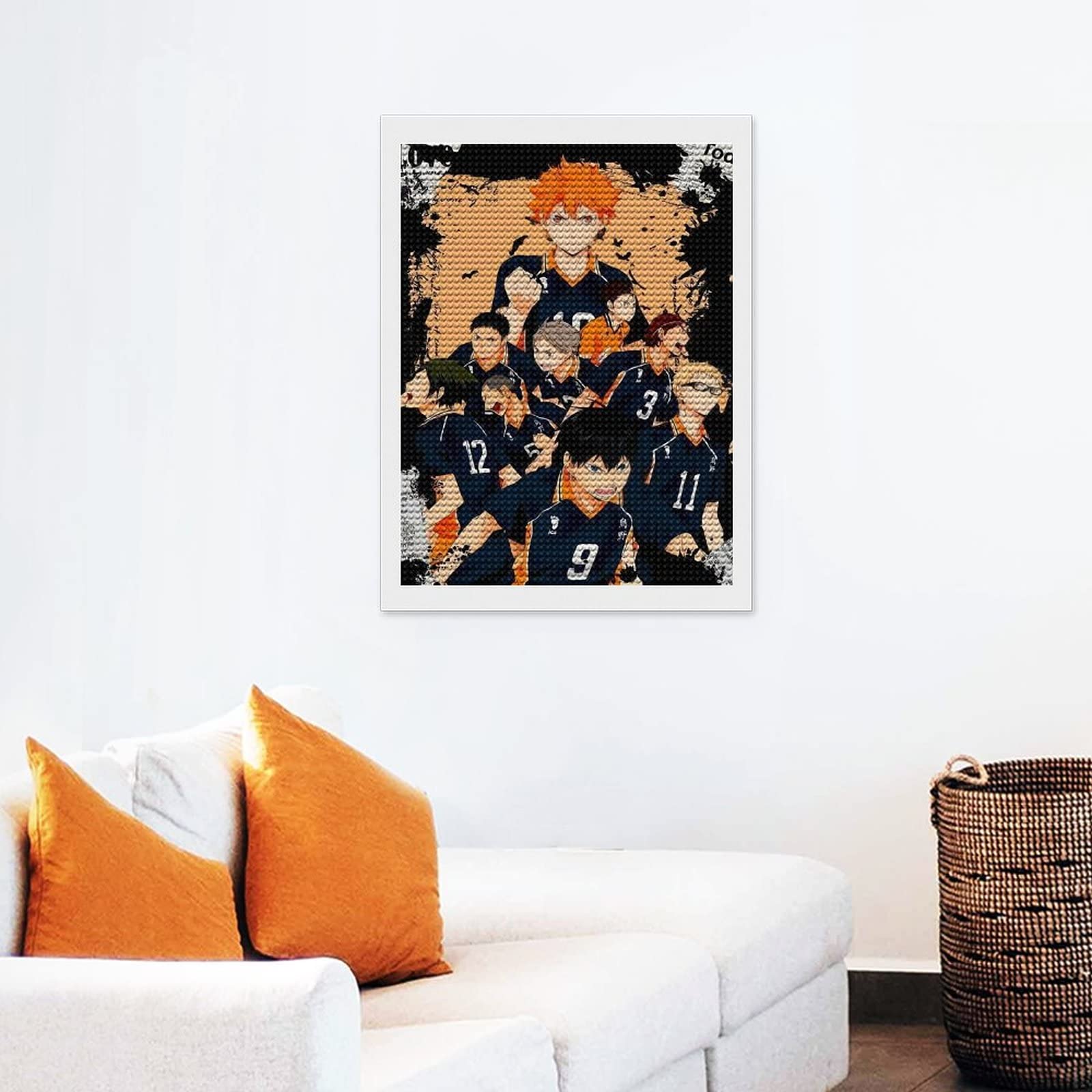 Amazon | ハイキュー Haikyuu 5D ダイヤモンドアート セット DIY 手芸