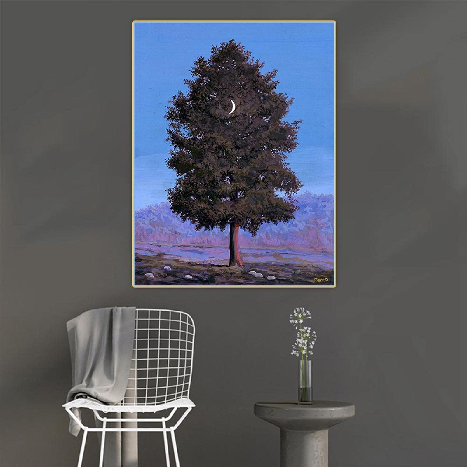 クレセントムーン　絵画 クレセントムーン絵画