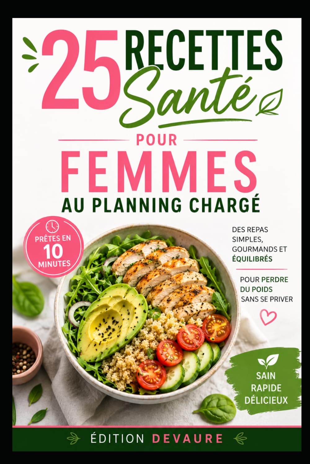 25 Recettes Santé pour Femmes au Planning Chargé