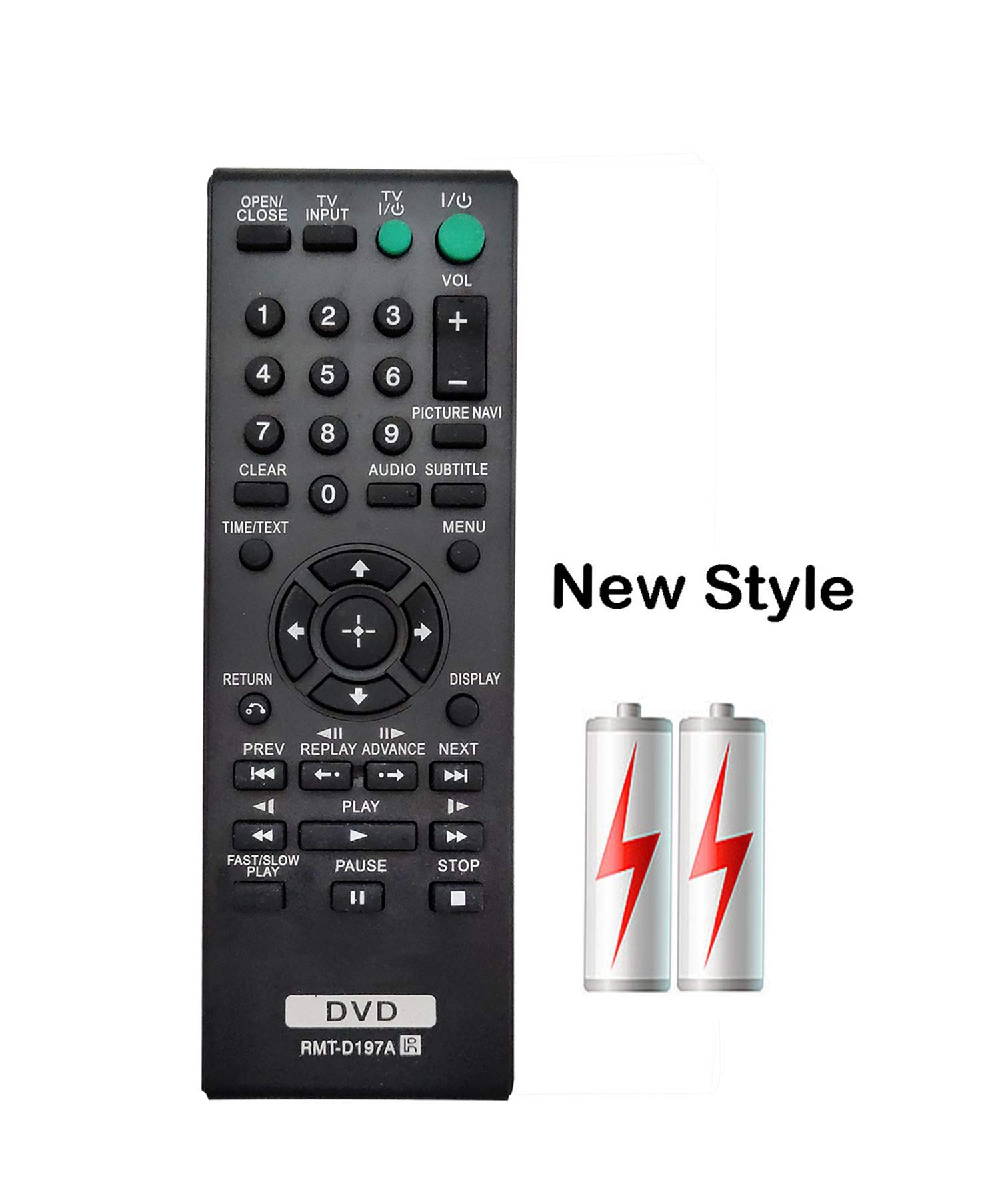 Buy PROROK Remote Control RMTD197A Compatible for Sony DVD Player DVP