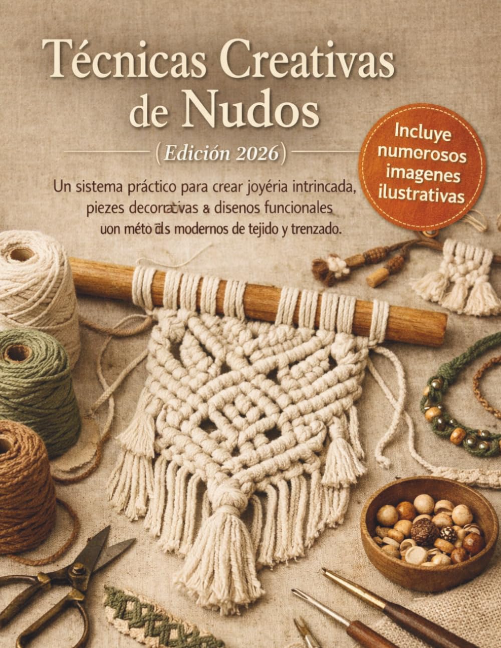 Livre de techniques de noeuds créatifs d'artisanat et bijoux édition 2026