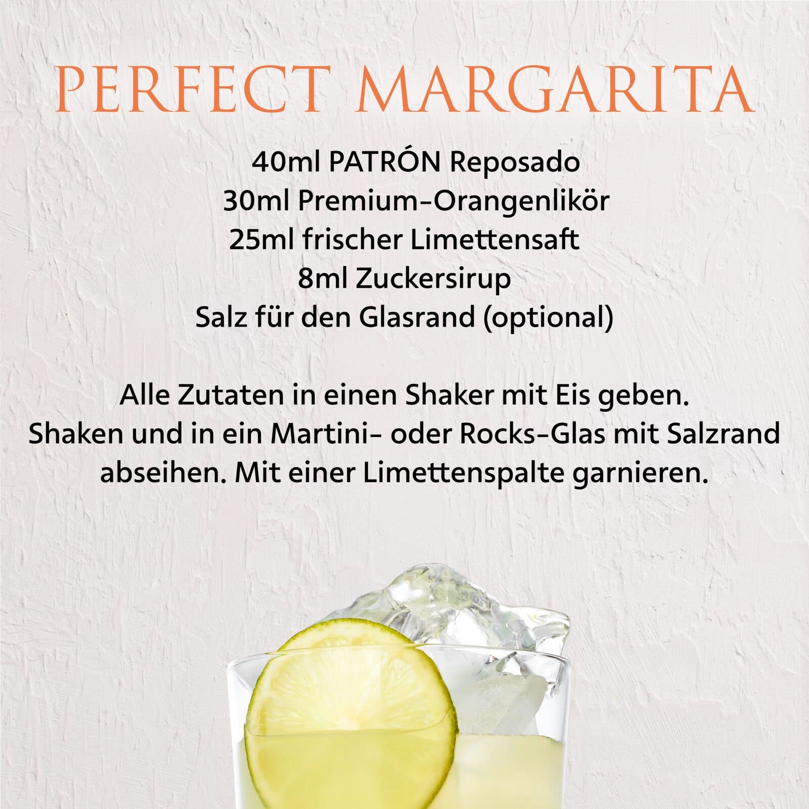 PATRÓN Reposado Premium Tequila 40% Vol. 70 cl 100% blaue Weber-Agave Mexiko handdestilliert Eichenfass gelagert