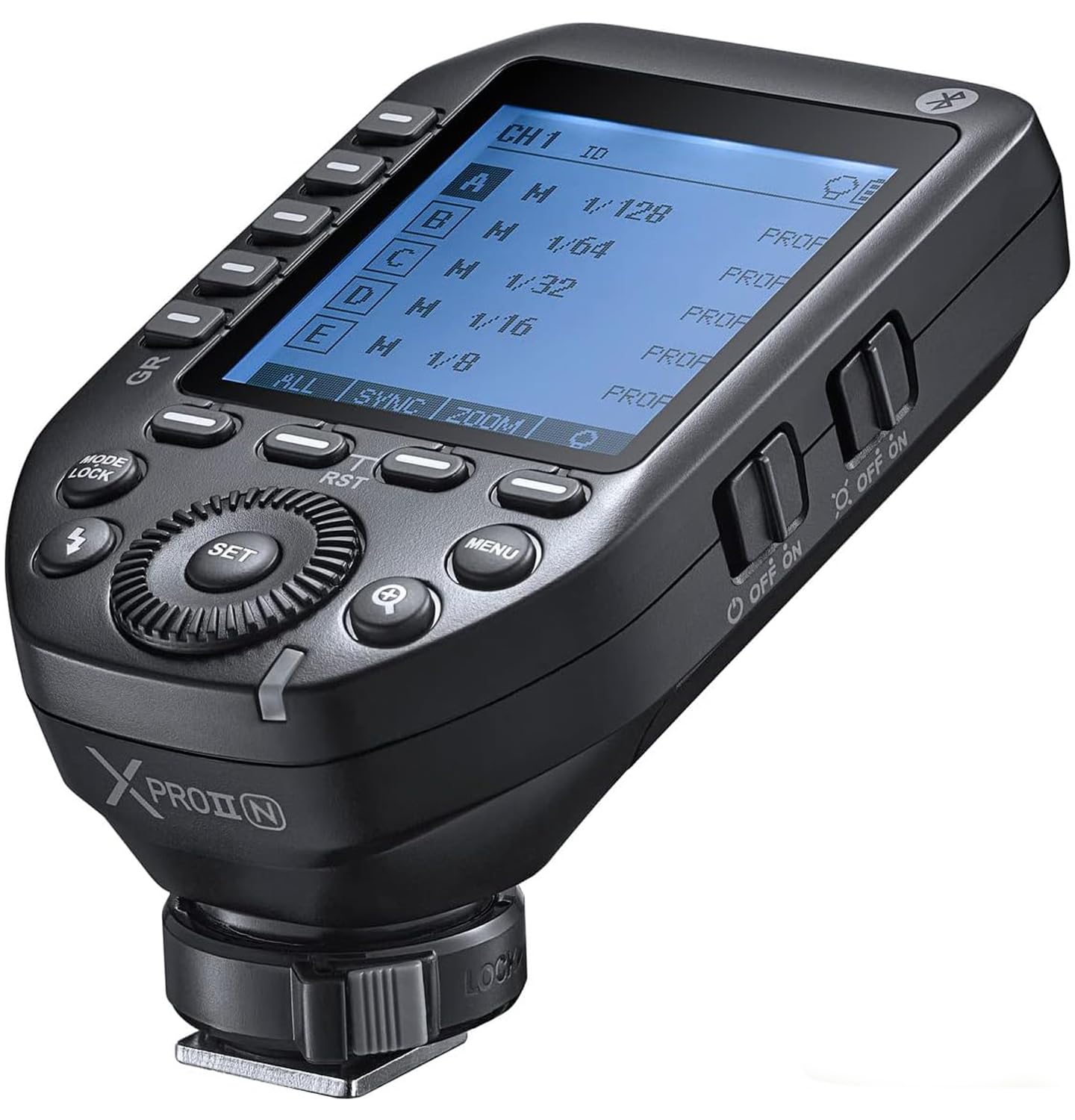 Godox Trigger XProII-N Flash Trigger Transmitter Compatible with Nikon Cameras, i-TTL, 2.4G Wireless High-Speed Sync 1/8000s, New Hotshoe Locking (