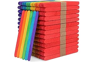 WISYOK Popsicle Sticks for Kids, Creative Creations Made Easy