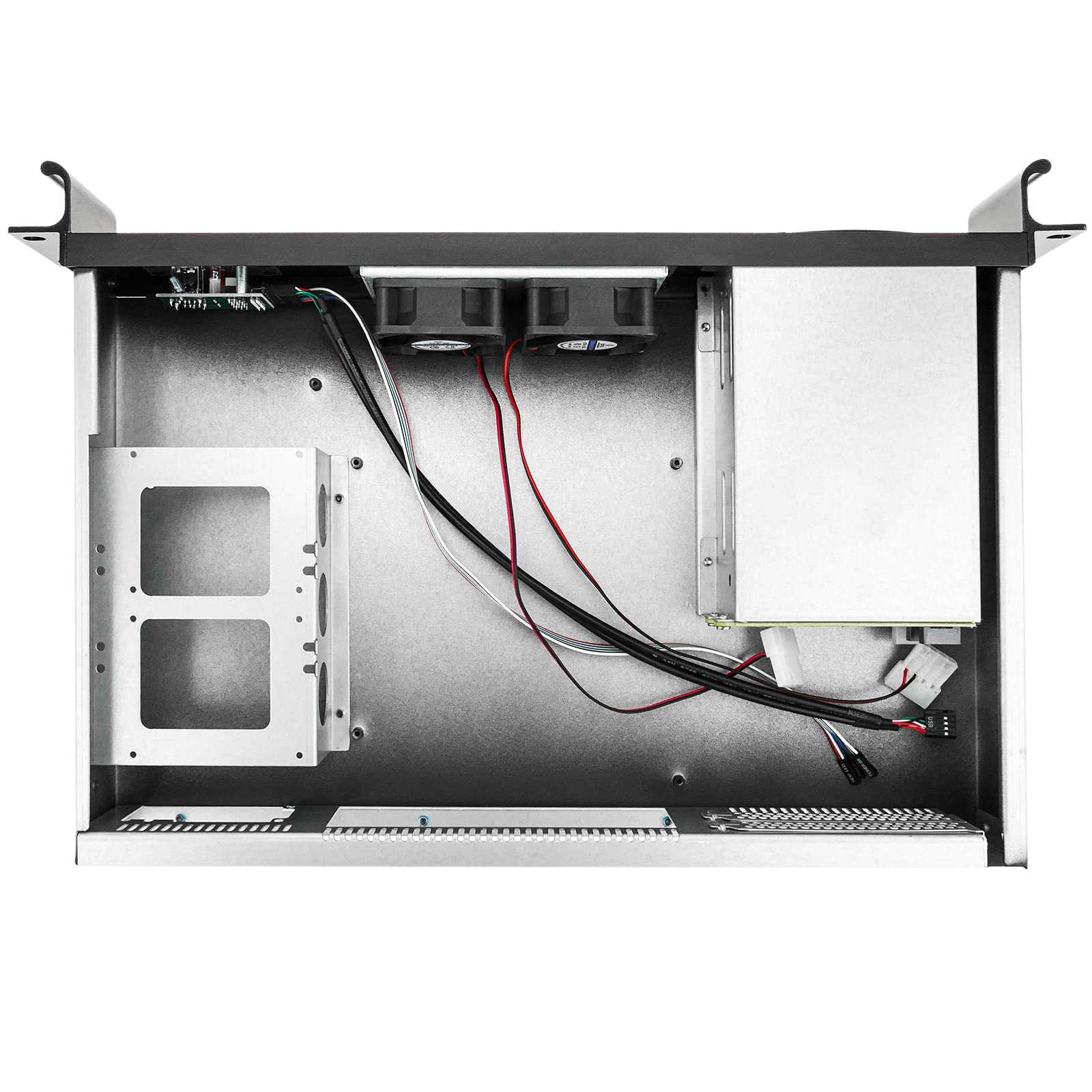 RackMatic - Cassetta Chassis Rack 19" IPC Mini-ITX 1.5U 2x3.5 o 2x2.5 profondità 280 mm