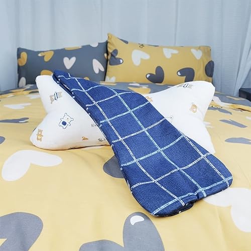 Miniatura 6 de ZHIWEIKJ Almohadas cervicales y cervicales con forma de hueso de perro, almohadas de viaje para el cuello para automóvil, autobús, camión,