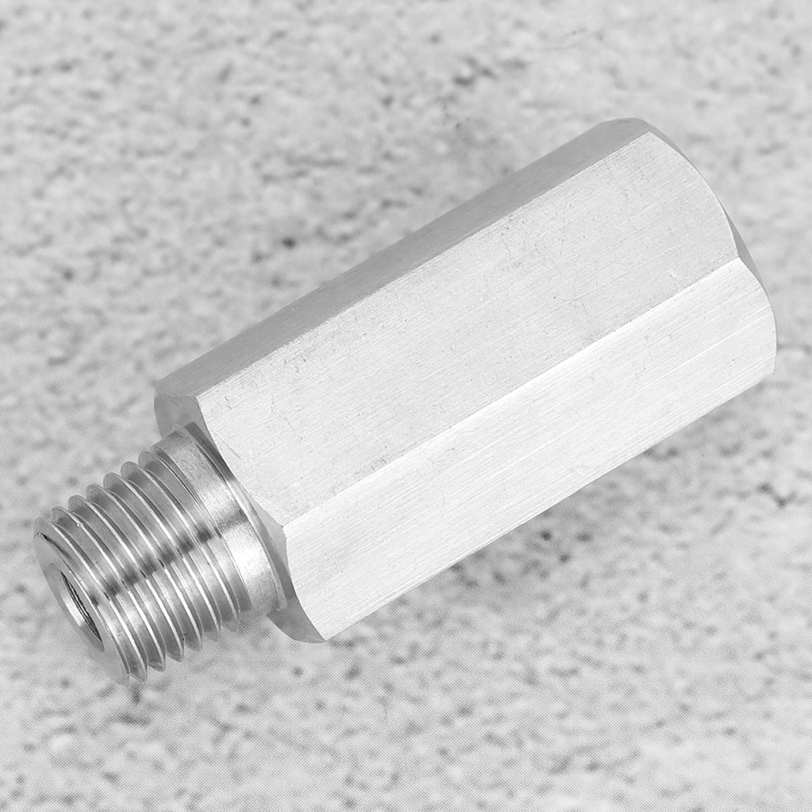Weit verbreiteter Automotorzylinder 1/4 Npt Adapter 1/8 T304 Stahl Öldruckmesser Öldrucksensor Adapter mit Adapter O-Ring passend für die meisten Motoren aus Edelstahl