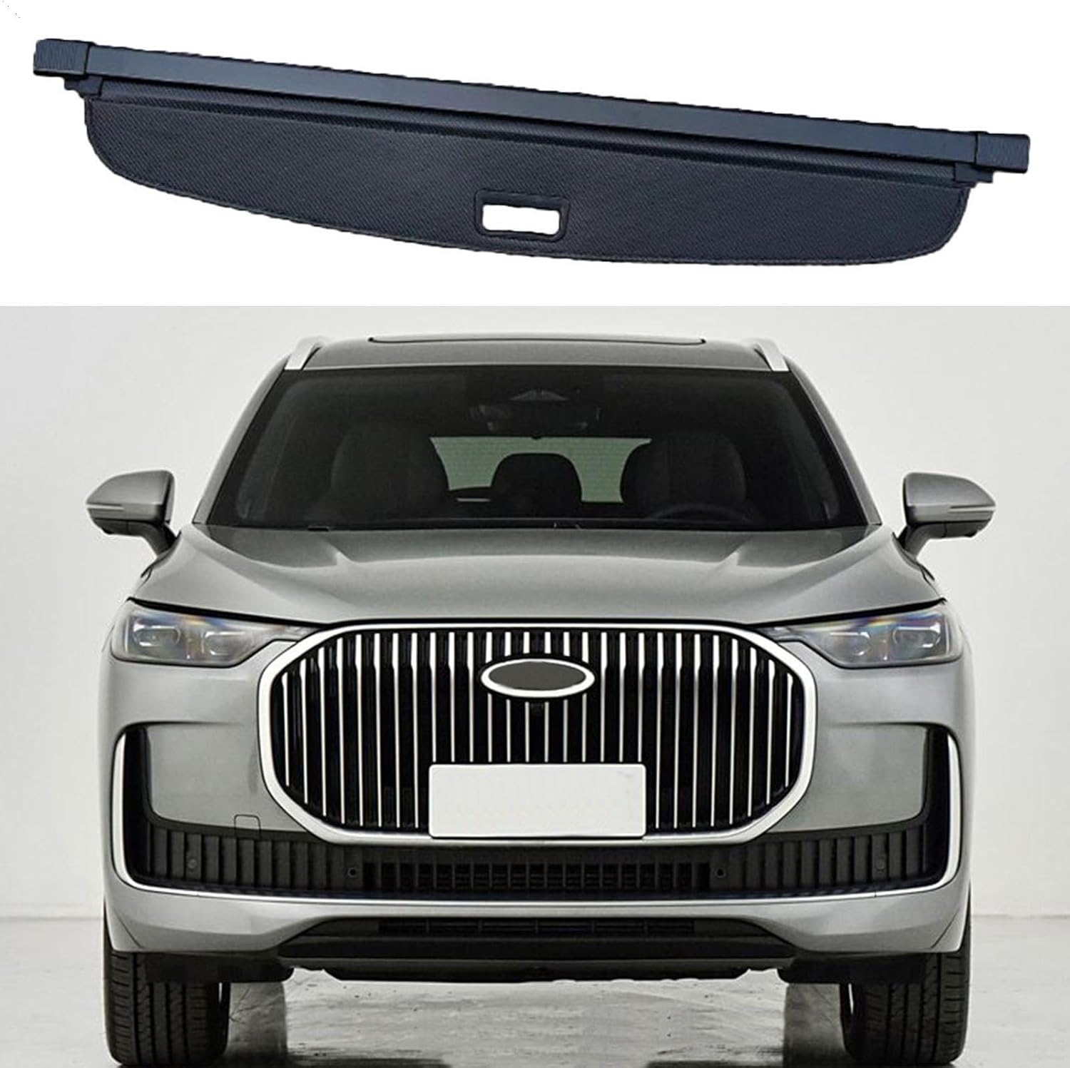 Car Retractable Cargo Cover for Chery Tiggo 9 2023-2025, Rear Boot Trunk Parcel Load Shelf Security Roller Blind