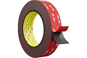 Double Sided Mounting Tape, 1" x 17 FT Heavy Duty Foam Adhesive...