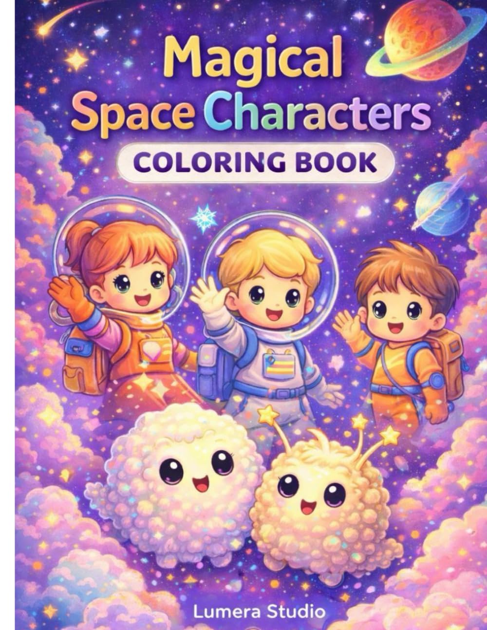 Magical Space Friends: A Coloring Adventure for Kids Ages 5–10