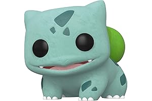 Pop! Games: Pokémon - Flocked Bulbasaur Vinyl Figure, Spring Convention Exclusive