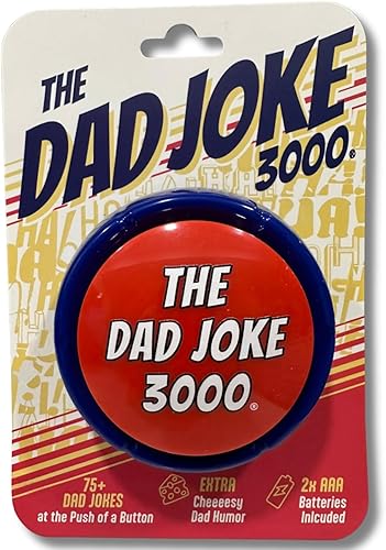 The Dad Joke 3000 - Regalos para papá, más de 75 divertidos chistes de papá con solo presionar un botón - Regalos para papá nuevo, regalos de