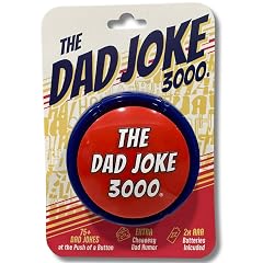 Gifts for Dad and Fathers - Features 75 Extra Funny Dad Jokes at The Push of a Button