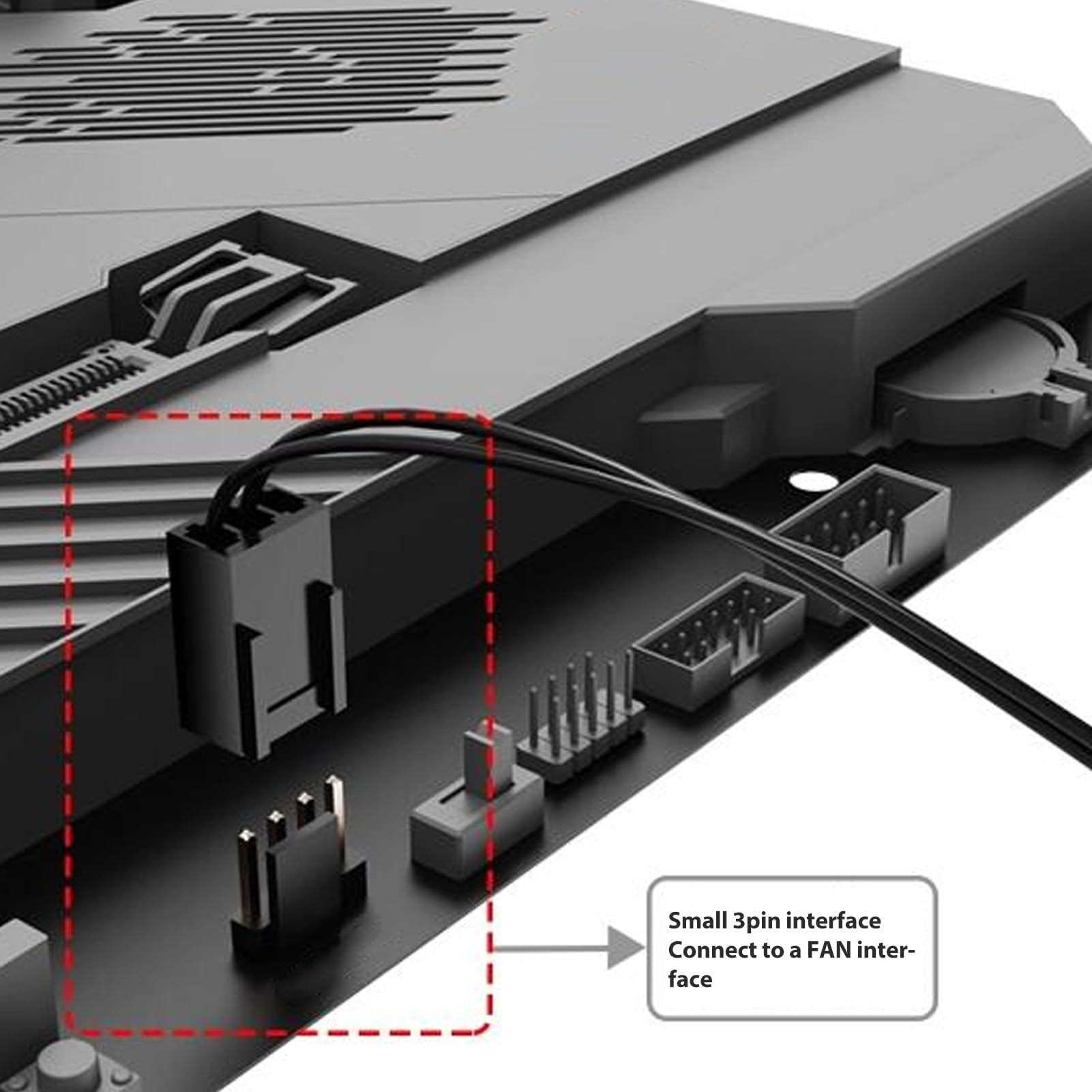 Termómetro de Refrigeración por Agua para PC, Pantalla de Refrigeración por Agua para PC, Pantalla de Temperatura para Kit de de Refrigeración por Agua (BLACK)